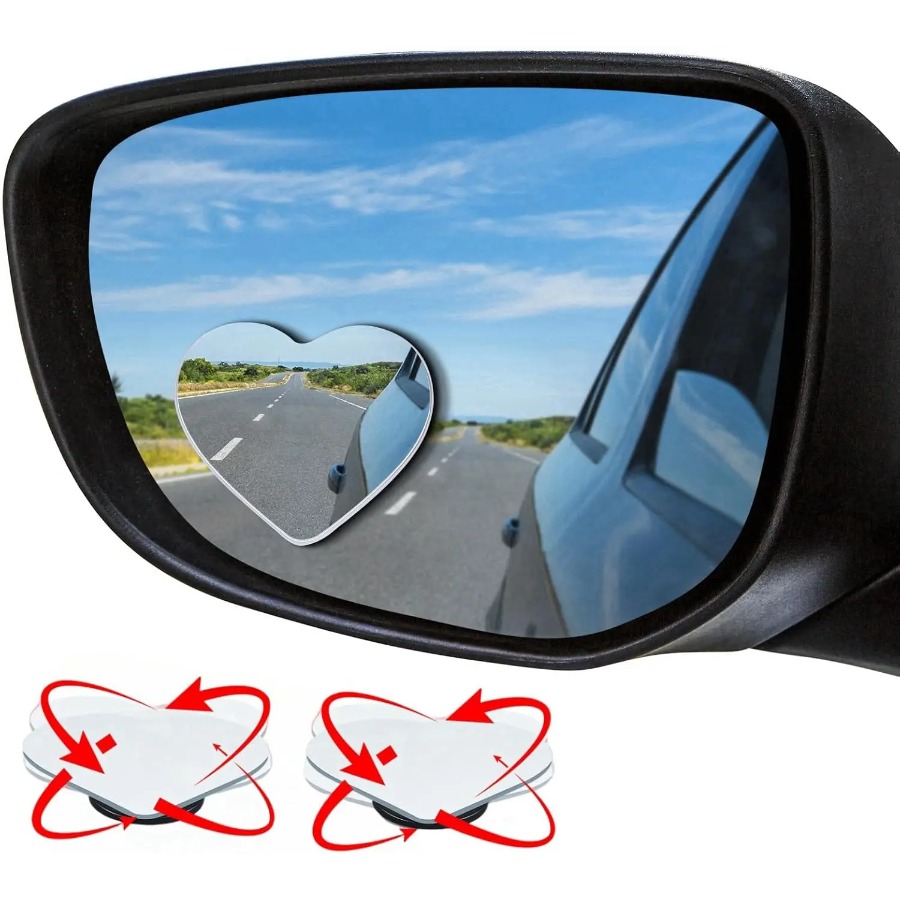 Car Blind Spot Mirror - 자동차 사각지대 백미러, 안전성 강화, 범용