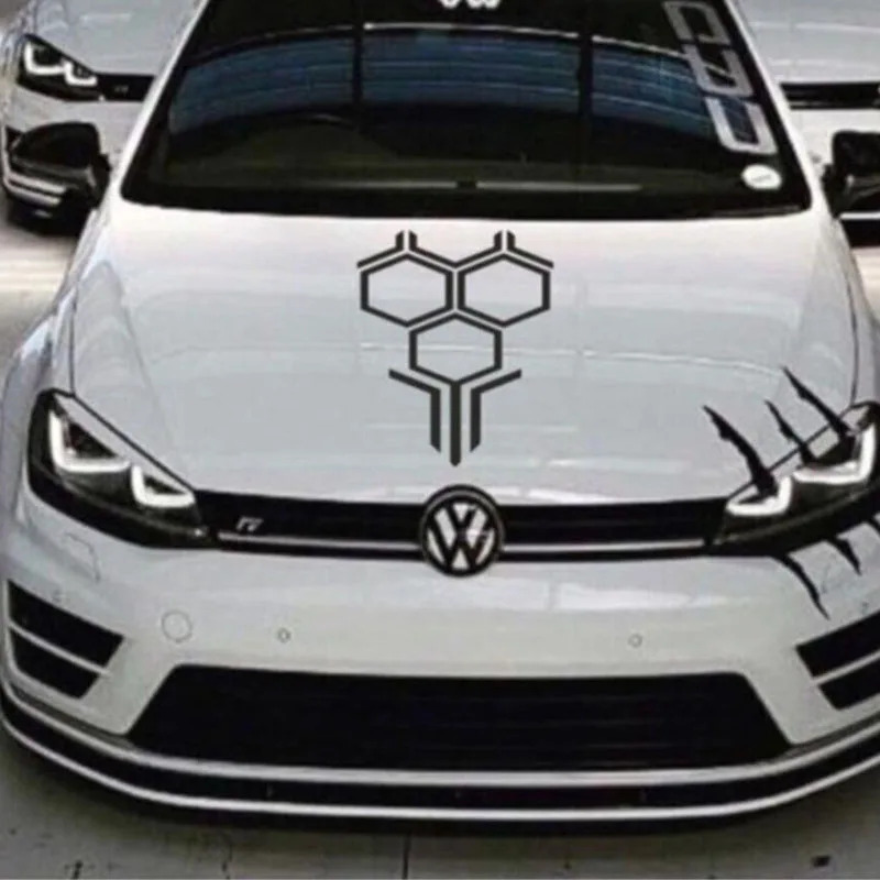 Car Accessories On Amazon - 허니콤 어퍼 카울 자동차 비닐 데칼