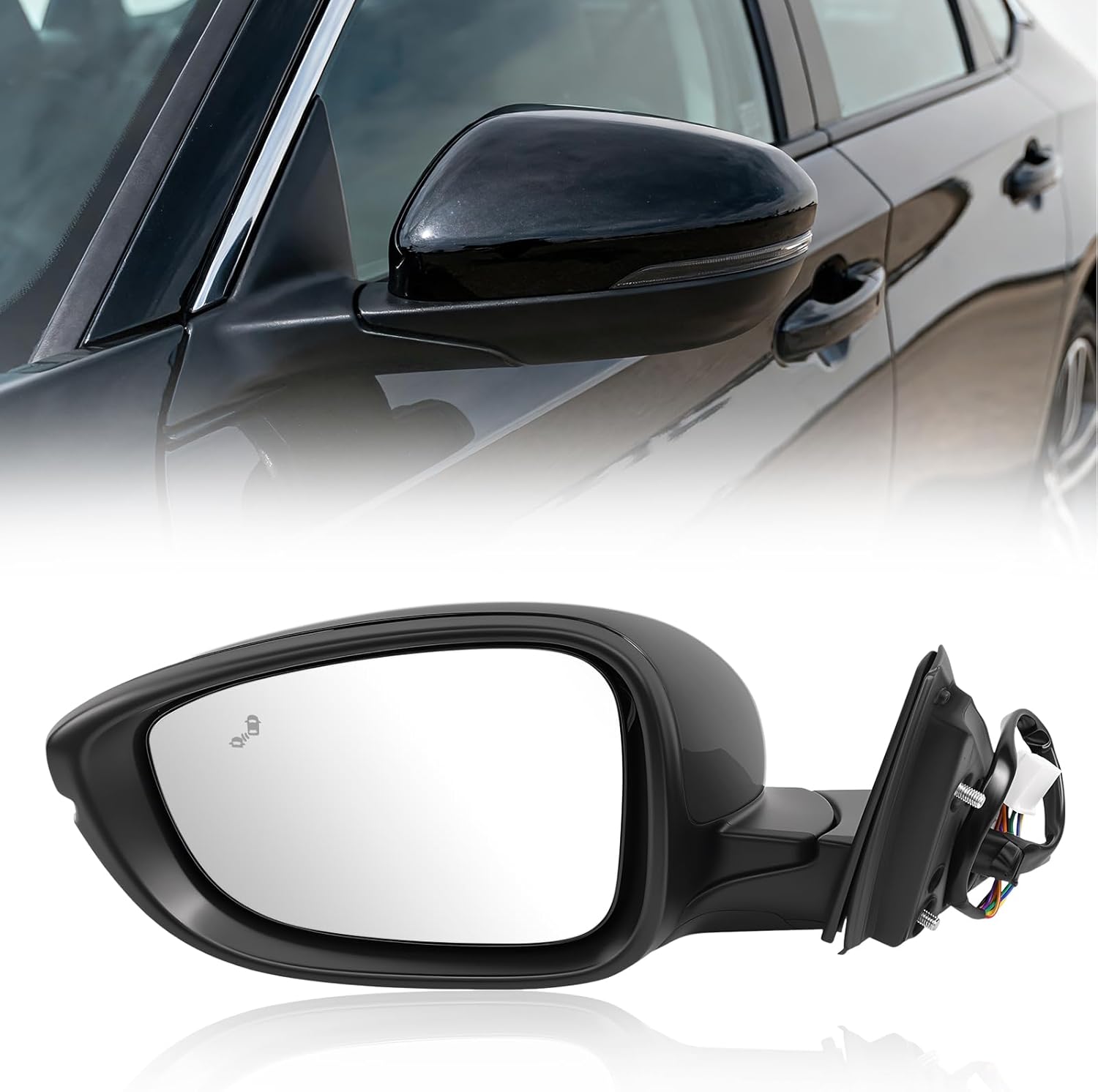 Car Blind Spot Mirror - 2018-2022 혼다 어코드 2019 8핀 사각지대