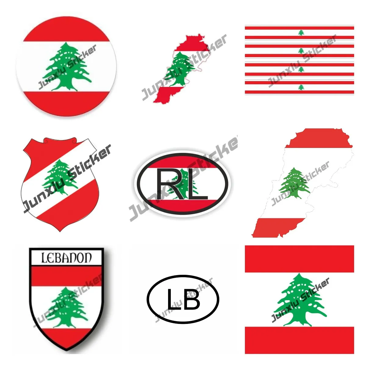 Car Accessories Lebanon - 레바논 데칼 자동차 액세서리 지도, 레바논