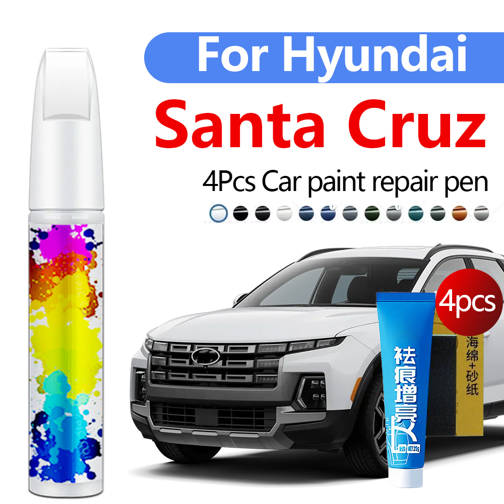 Car Accessories For Winter - 2021-2025 현대 산타크루즈 페인트 스크래치 복원