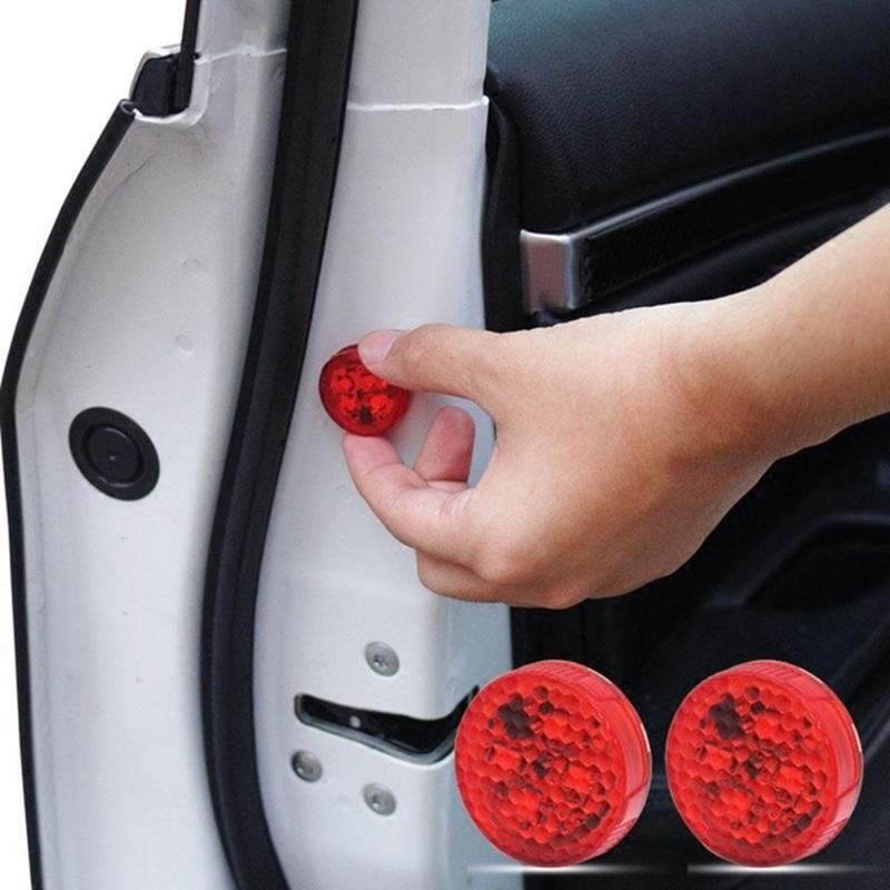 Car Accessories For Winter - 자동차 도어 라이트 경고등 충돌 방지