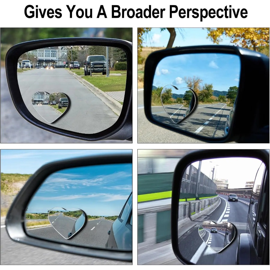 자동차 사각지대 백미러, 안전성 강화, 범용 접착식 사 - Car Blind Spot Mirror 리뷰 및 가격