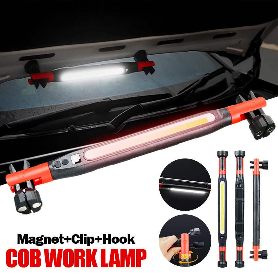고광도 충전식 LED 작업등 (자동차 비상 수리용),  - Car Accessories Hanging 리뷰 및 가격