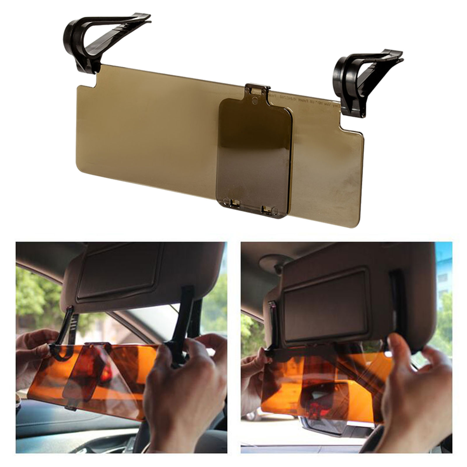 자동차 눈부심 방지 썬 바이저 확장 2 in 1 눈부심 - Car Accessories For Night Driving 리뷰 및 가격