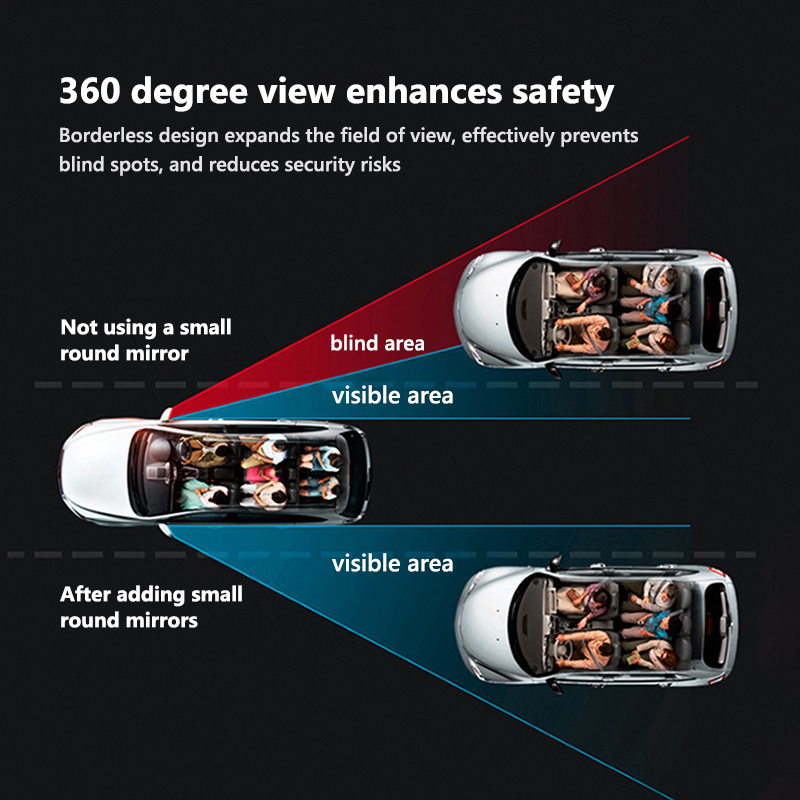 토요타 조절식 자동차 360용 °   회전식 사각지대  - Car Blind Spot Mirror 리뷰 및 가격