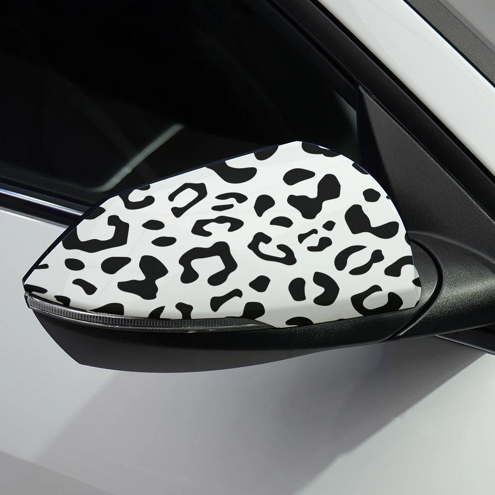 자동차 데칼 패션 허니콤 레오파드 프린트 스티커 DIY - Car Blind Spot Mirror 리뷰 및 가격