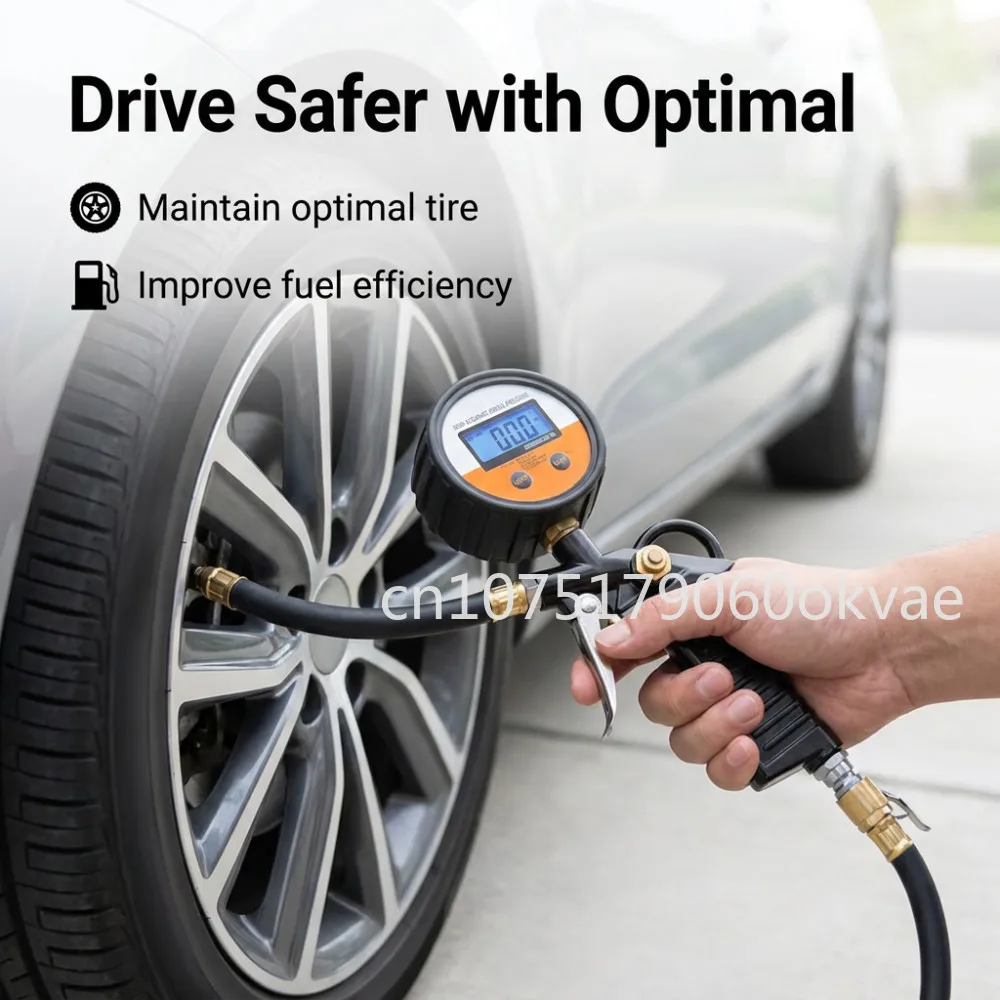 고정밀 디지털 타이어 공기압 측정기 및 공기 주입기,  - Car Accessories Under 200 리뷰 및 가격