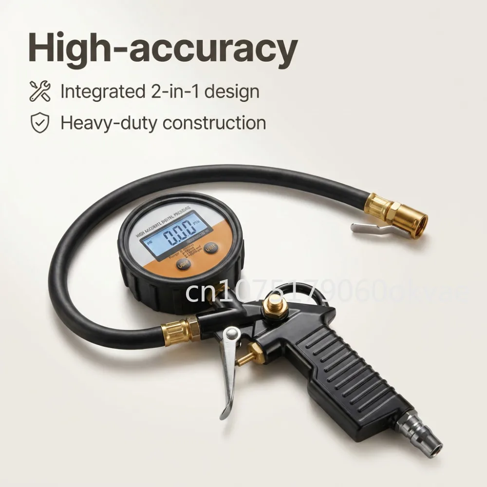 고정밀 디지털 타이어 공기압 측정기 및 공기 주입기,  - Car Accessories Under 200 리뷰 및 가격