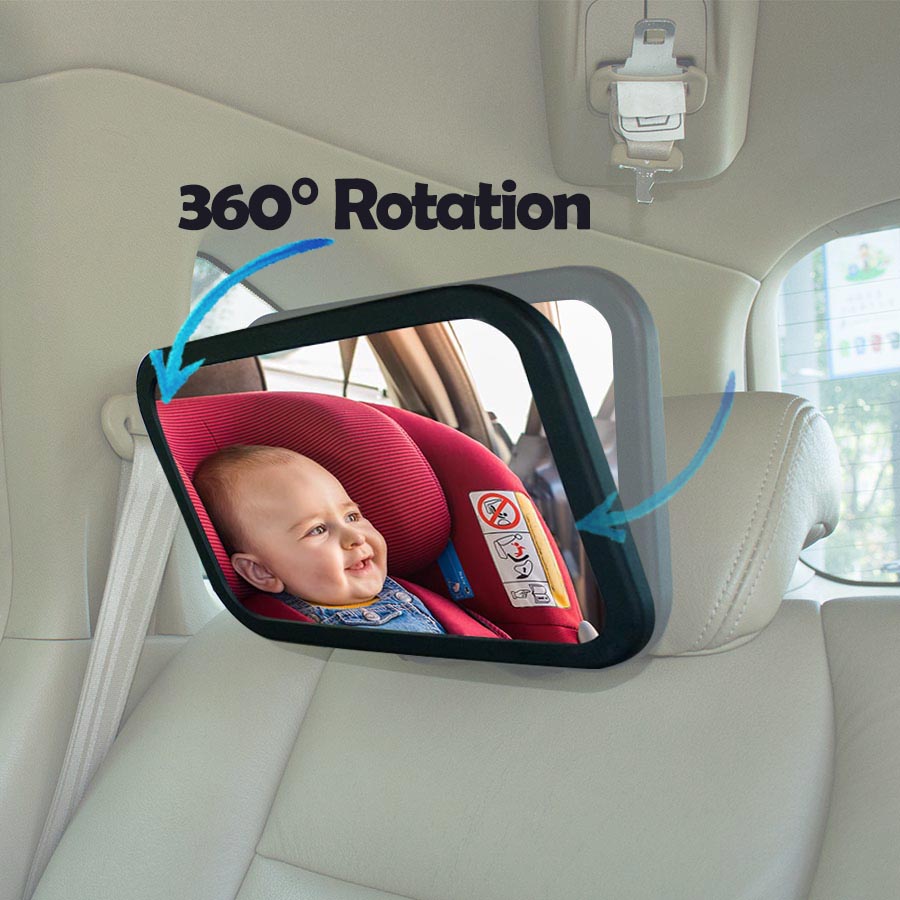 1개 파손 방지 360도 회전 아기 자동차 거울 후방  - Car Blind Spot Mirror 리뷰 및 가격