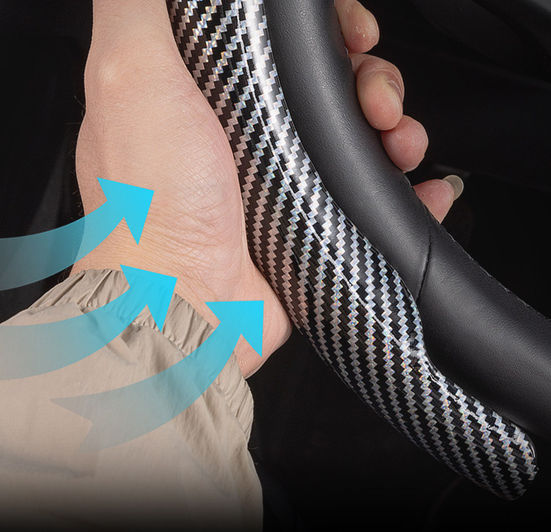탄소 섬유 초박형 자동차 핸들 커버, 스즈키 그랜드 비 - Car Accessories Xl6 리뷰 및 가격