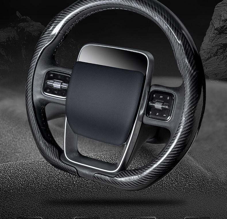 탄소 섬유 초박형 자동차 핸들 커버, 스즈키 그랜드 비 - Car Accessories Xl6 리뷰 및 가격