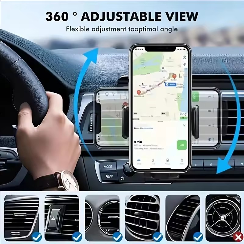 유니버설 차량용 훅 베이스 폰 홀더 중력식 모바일 스탠 - Car Accessories Hanging 리뷰 및 가격