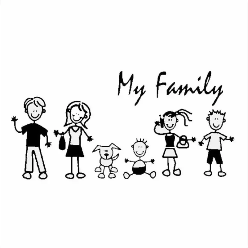 자동차 스티커 가족 스틱 그림 아이 아기 고양이 개 애 - Car Accessories On Amazon 리뷰 및 가격