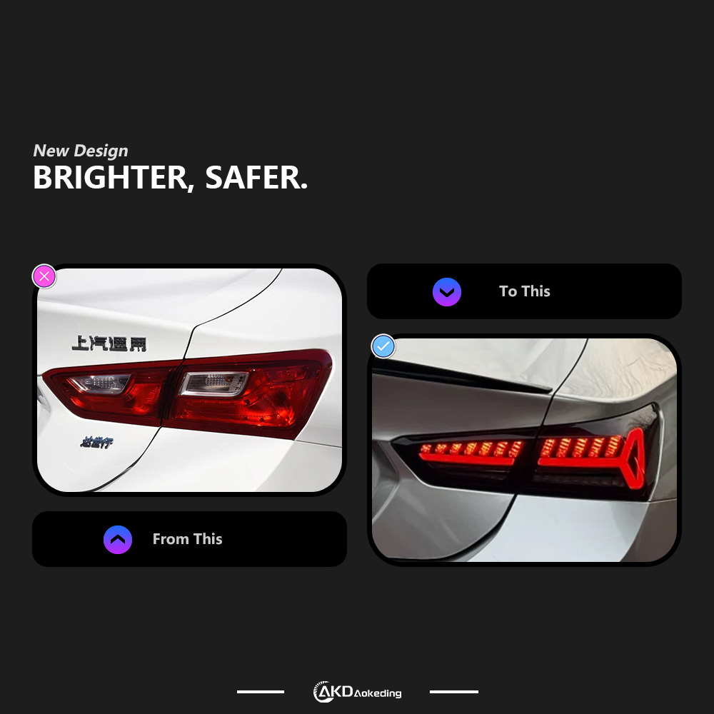 Chevrolet Malibu XL 테일 라이트 201 - Car Accessories Xl6 리뷰 및 가격