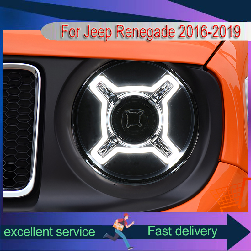 지프 레니게이드 2016-2019용 자동차 스타일링,  - Accessories Car Near 리뷰 및 가격