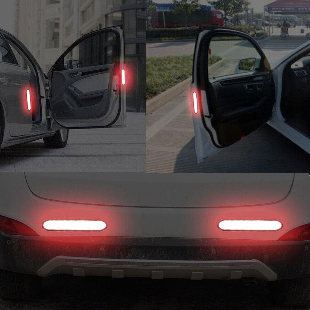 2/4개 자동차 문 반사 스티커 안전 개폐 경고 반사판 - Car Accessories For Winter 리뷰 및 가격