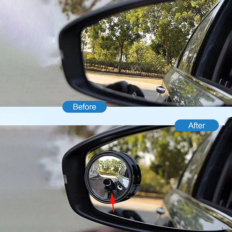 2PCS 볼록형 사각지대 거울, 360 °   조절 가 - Car Blind Spot Mirror 리뷰 및 가격