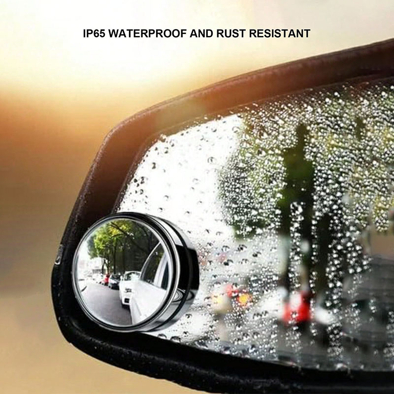 2PCS 볼록형 사각지대 거울, 360 °   조절 가 - Car Blind Spot Mirror 리뷰 및 가격