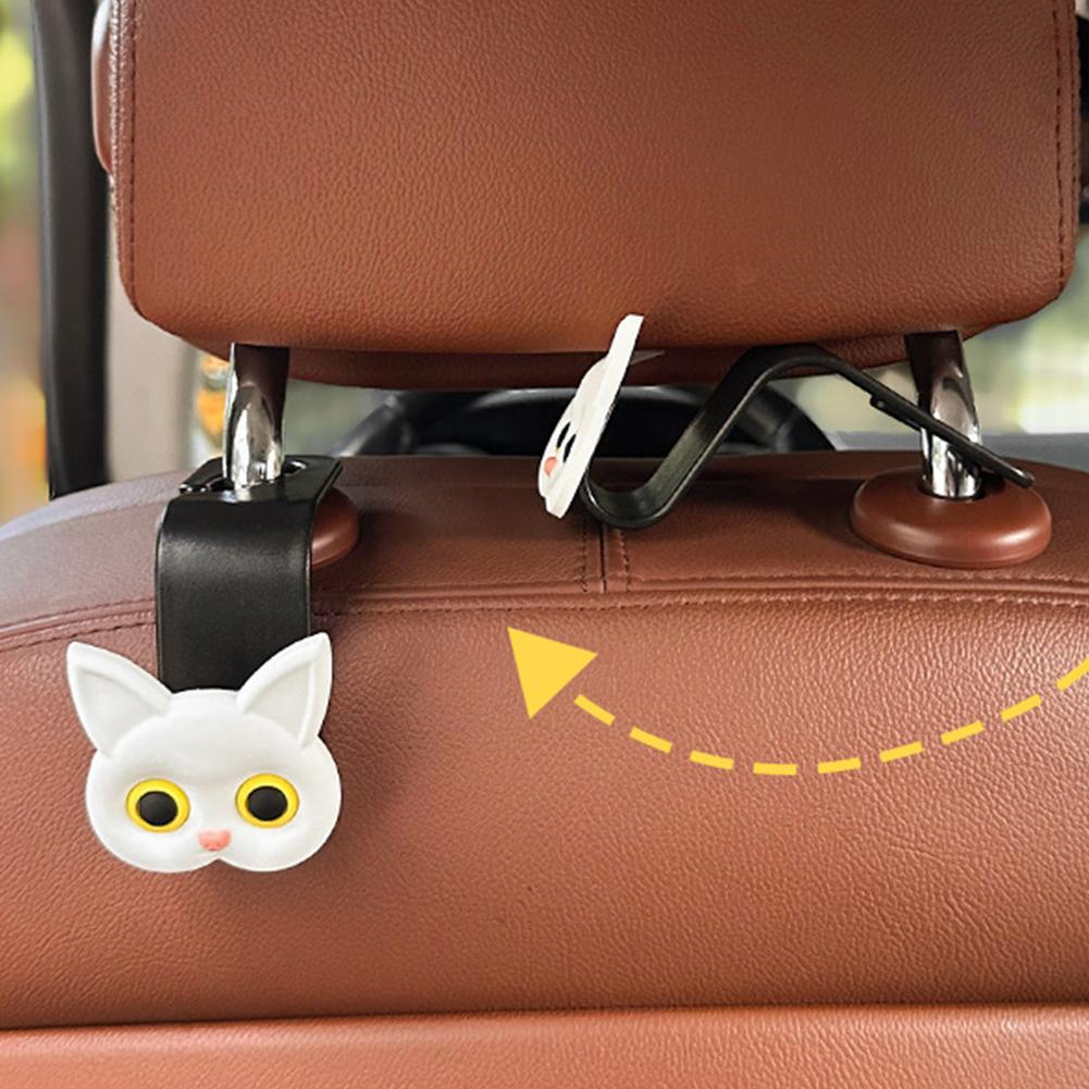 2개입 자동차 걸이형 헤드레스트 클립 후크 귀여운 고양 - Car Accessories Hanging 리뷰 및 가격