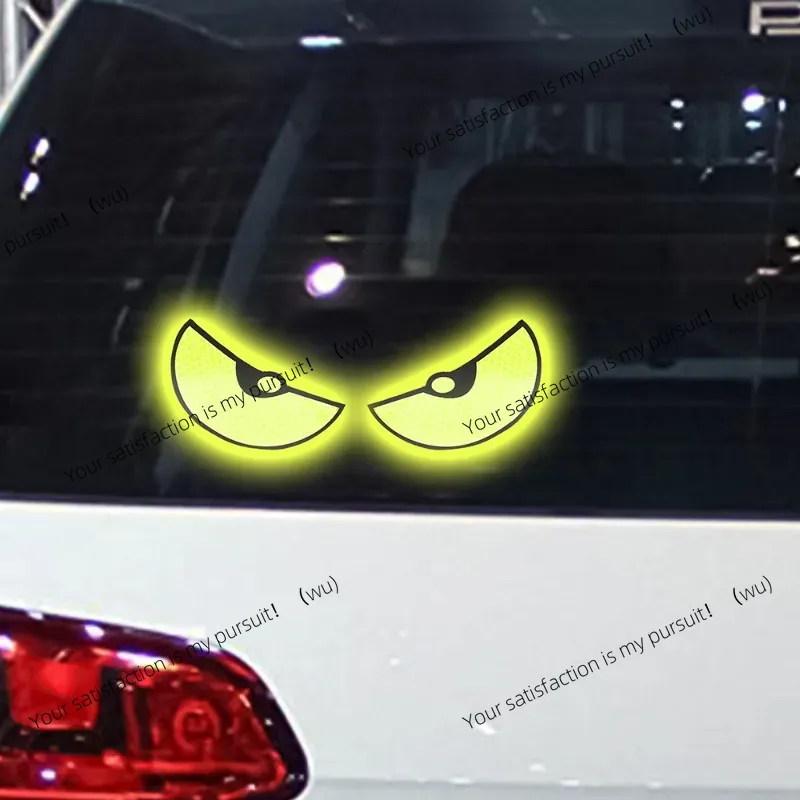 자동차 반사 스티커, 야간 안전 운전, 작은 악마, 몬 - Car Accessories For Night Driving 리뷰 및 가격