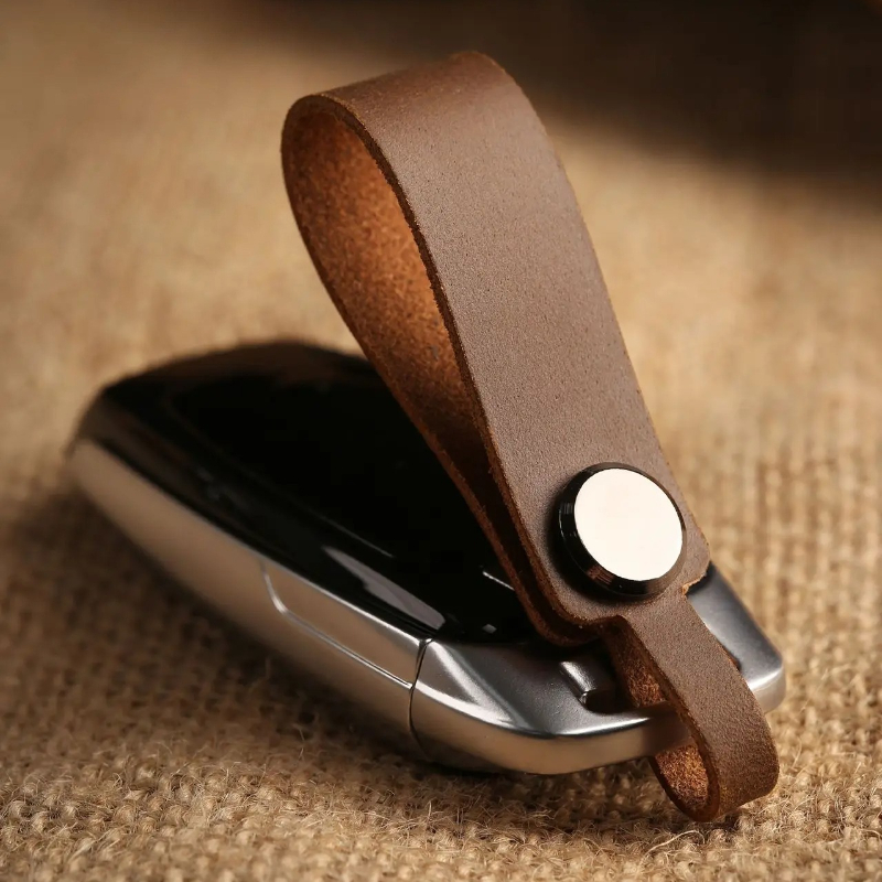 맞춤 로고 정품 가죽 키체인 남녀 빈티지 개인 맞춤 자 - Car Accessories Name 리뷰 및 가격