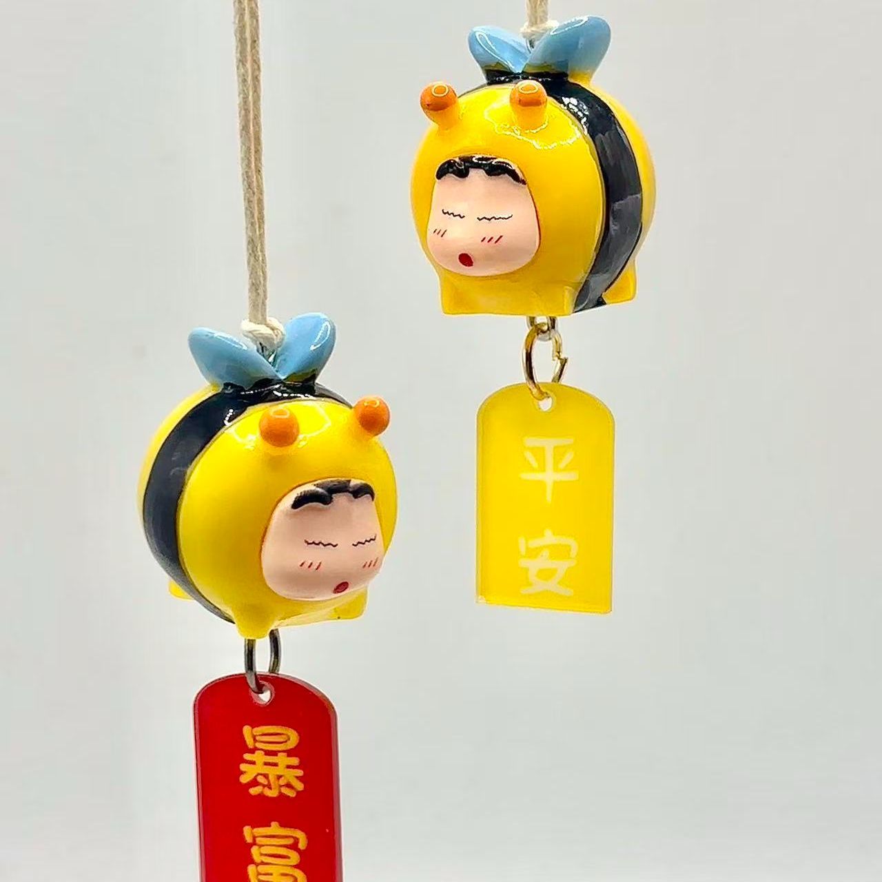 짱구는 못말려 꿀벌 코스프레 피규어 자동차 장식 펜던트 - Car Accessories Hanging 리뷰 및 가격