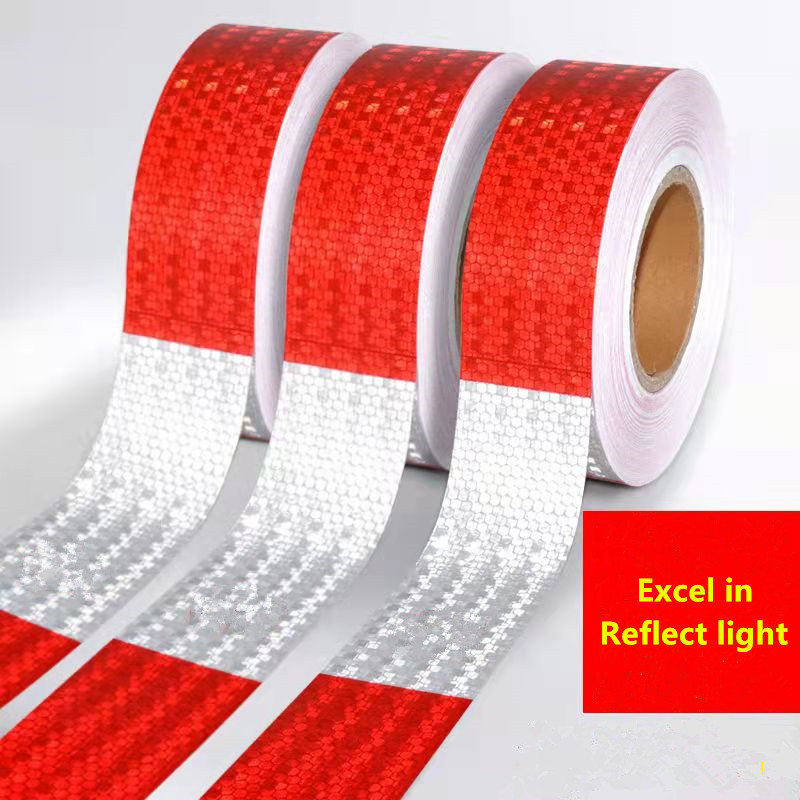 자동차 반사 스티커 트럭 트레일러 반사 스트립 강력한  - Car Accessories For Night Driving 리뷰 및 가격