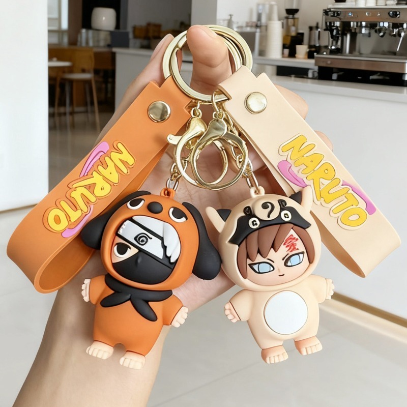 새로운 만화 나루토 Q-버전 키체인 애니메이션 캐릭터  - Car Accessories Hanging 리뷰 및 가격